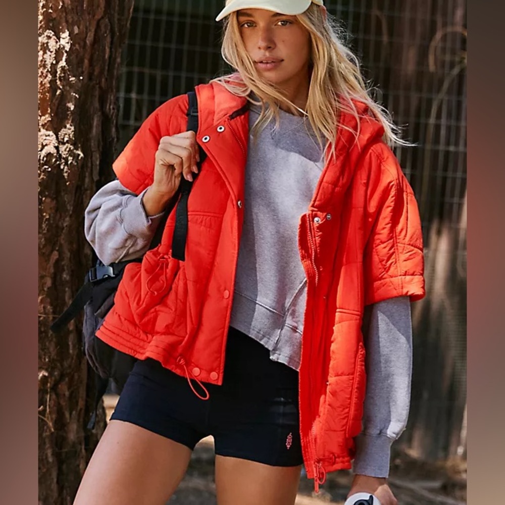 Free People MVMT happy trails poncho size XS